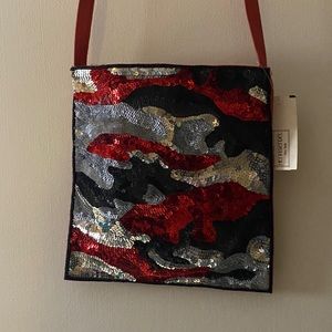 HENRI BENDEL Rare Contemporary Sequined Purse